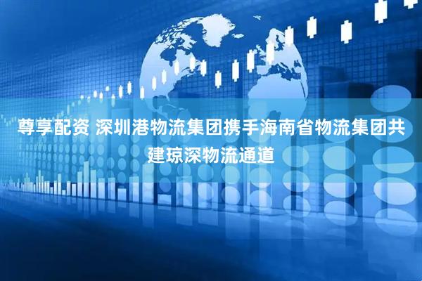 尊享配资 深圳港物流集团携手海南省物流集团共建琼深物流通道